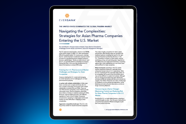 Navigating the Complexities: Strategies for Asian Pharma Companies Entering the U.S. Market